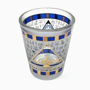 Luxor Hotel and Casino Las Vegas Shot Glass - Souvenir - Collectible
